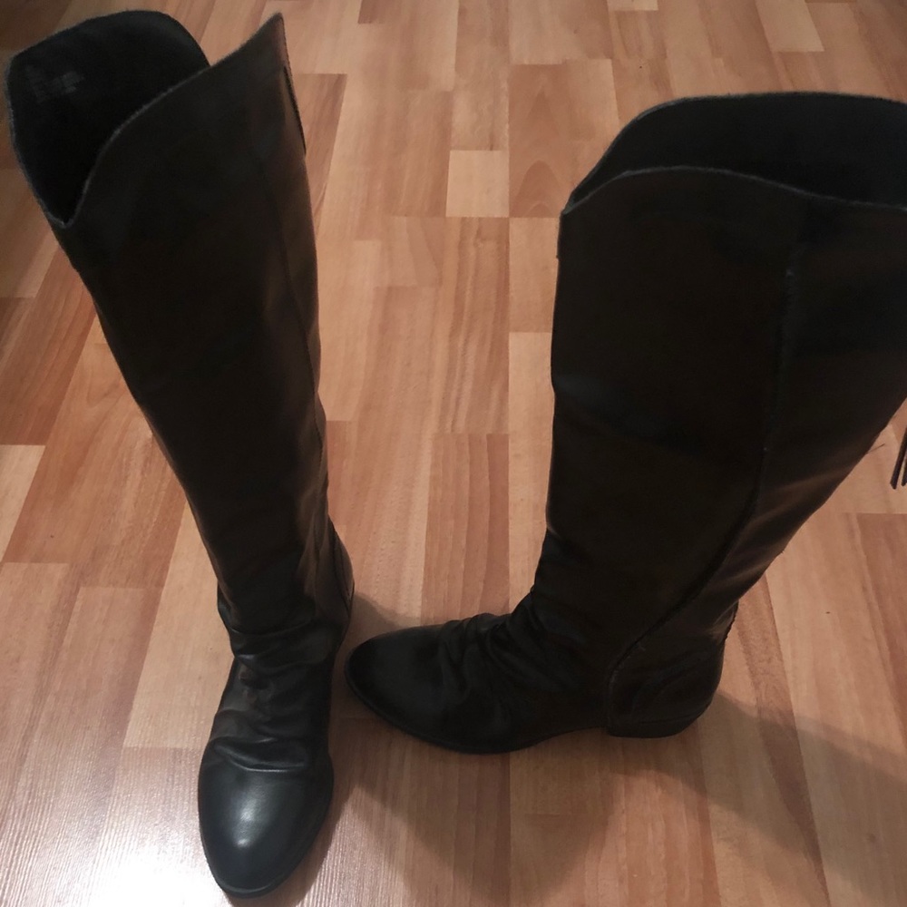 High calf boots